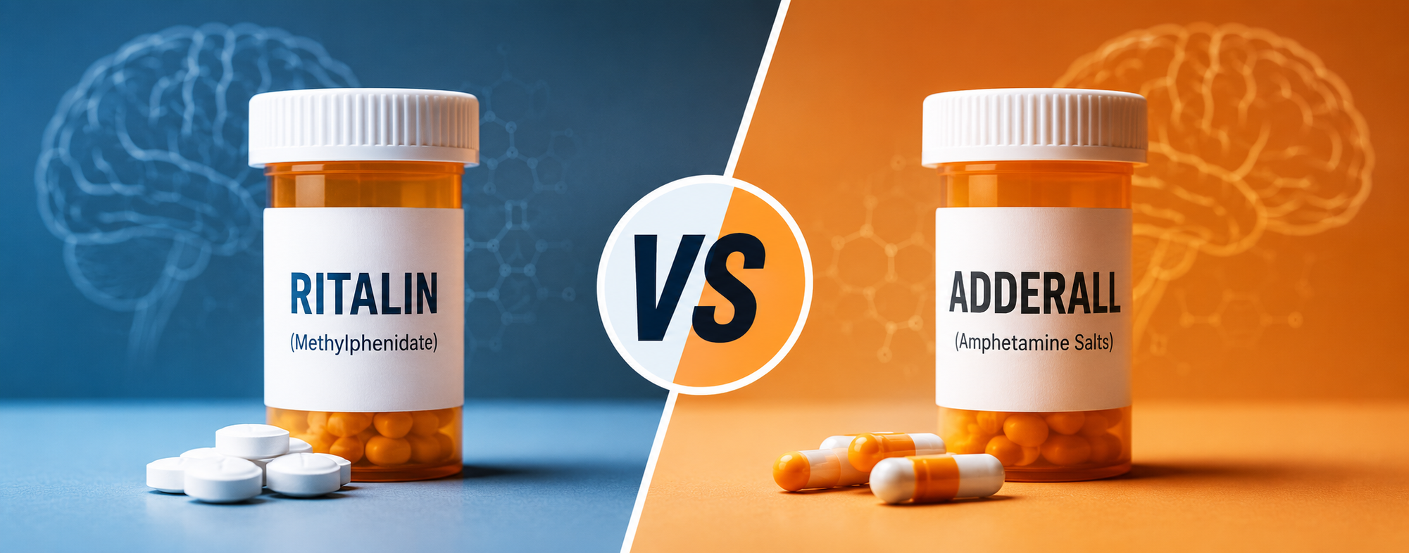 Ritalin vs. Adderall: hoe verschillen ze echt?